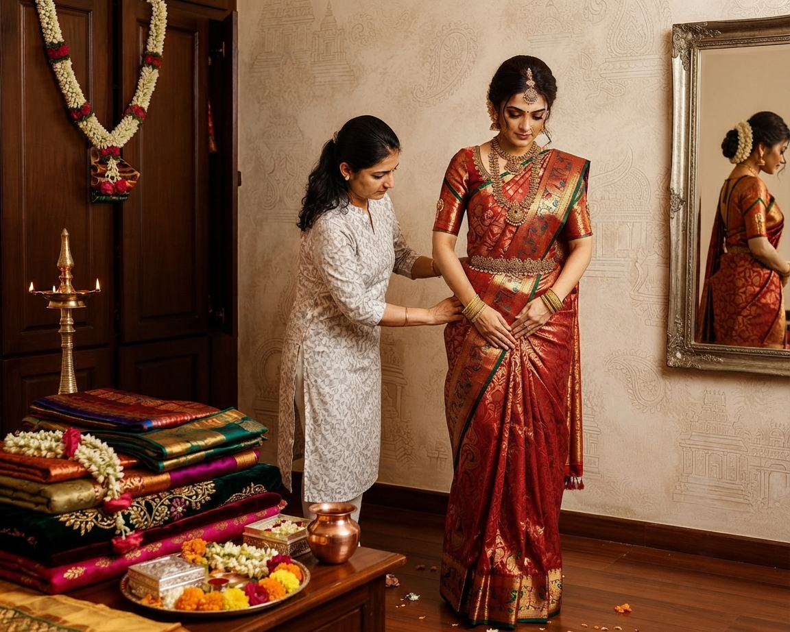 Saree Draping